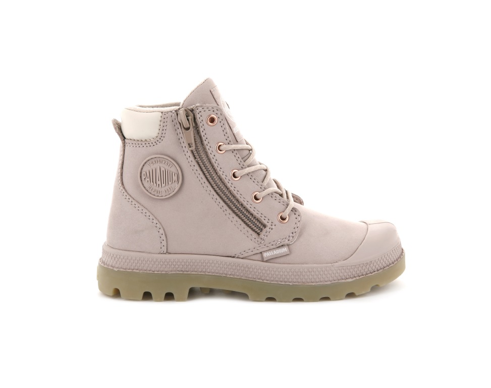 Botas Palladium PAMPA HI CUFF WATERPROOF Niños Rosas | Costa Rica-59014